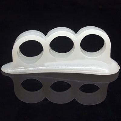 2Pcs Silica Gel Toe Separators Stretchers Alignment Bunion Pain Relief Feet Care