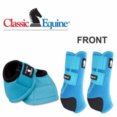 LRG CLASSIC EQUINE LIGHTWEIGHT LEGACY2 FRONT DYNO BELL HORSE BOOTS TURQUOISE
