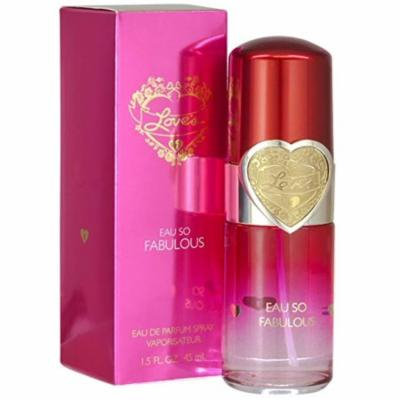 4 Pack - Dana Love's Eau So Fabulous EDP Spray 1.5 oz