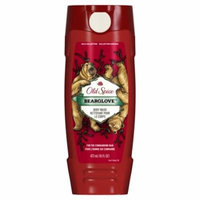 Old Spice Men's Body Wash, Wild Collection Bearglove, 16 Fl Oz (Pack of 8)