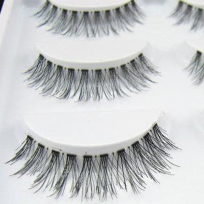 5 Pairs Handmade Natural Cross Eye Lashes Extension Makeup Long False Eyelashes