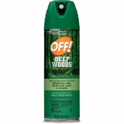 7 Pack OFF! Deep Woods Long Lasting Insect Repellent V Aerosol 6 Oz Each