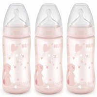 NUK Perfect Fit Bottle 10 oz, 3pk, Bunny