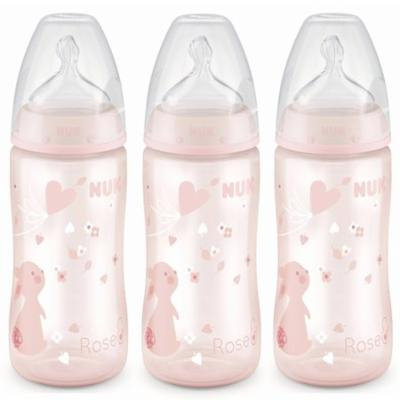 NUK Perfect Fit Bottle 10 oz, 3pk, Bunny