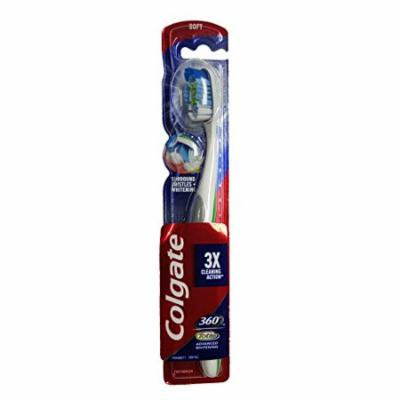 6 Pack Colgate 360 Total Advanced Full Head Toothbrush Soft 1 Count Each