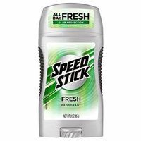 2 Pack Speed Stick Deodorant Active Fresh 3oz Each