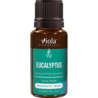 Eucalyptus Essential Oil 15ml - 100% Pure Therapeutic Oil by Viola Essentials - Promotes Respiratory Health and Encourages Relaxation | Eucalyptus Essential Oil is Ideal For Colds and Coughs.
