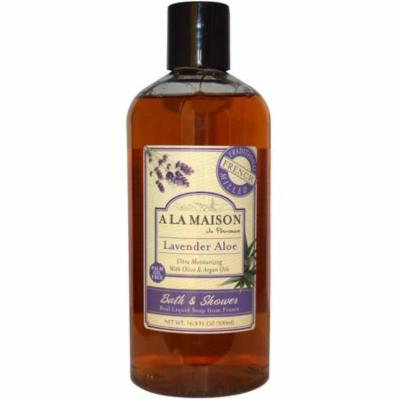 6 Pack - A LA MAISON Bath & Shower Liquid Soap, Lavender Aloe 16.90 oz