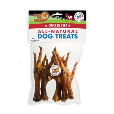 Pet Ventures Inc Pet Ventures PN12072 Chicken Feet - 5 Pack Bag