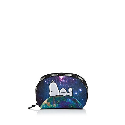 Peanuts x LeSportsac Medium Dome Cosmetic, Snoopy Doghouse, 1 ea