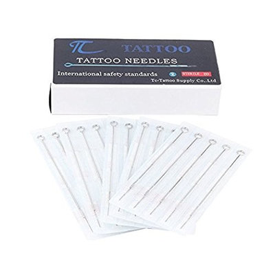 50 Tattoo Needles 7RS Tc Tattoo 7 Round Shader for Tattoo Machine Tattoo Kit