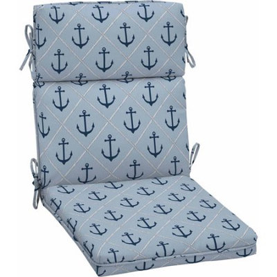 Better Homes and Gardens Outdoor Dining Chair Cushion, Anchors