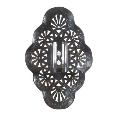 HomArt Sala Iron Candle Wall Sconce