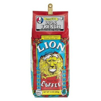 Lion French Roast Medium Roast Whole Bean Coffee - 10oz