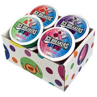 Ice Breakers DUO Variety Mix - Strawberry, Raspberry, Watermelon & Grape (Pack of 12) by CandyLab