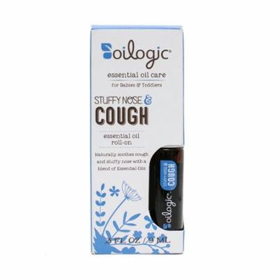 Oilogic Stuffy Nose & Cough Essential Oil Roll-on0.0 FL OZ(Pack of 2 )