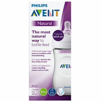 Philips Avent Natural Baby Bottle (SCF013/17) Clear1.0 ea(pack of 6)