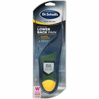 6 Pack Dr. Scholls Pain Relief Orthotics Size 6-10 Lower Back Women 1 pair Each
