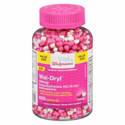 Walgreens Wal-Dryl Allergy Relief Capsules600.0 ea(pack of 4)