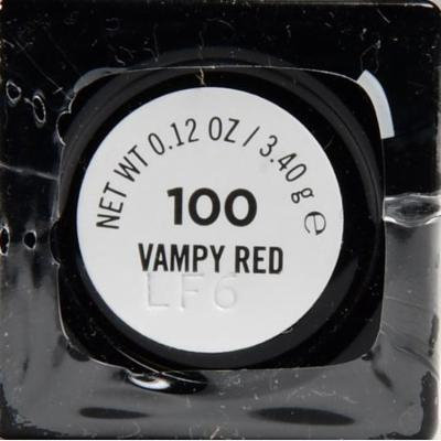 Black Opal Color Splurge Risque Matte Lipstick, Vampy Red