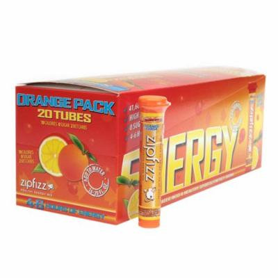 Zipfizz Healthy Energy Mix, Tubes Orange0.4 oz. x 20 pack(pack of 1)