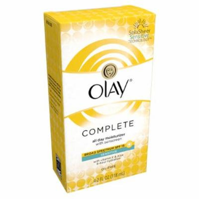 Olay Complete Lotion Moisturizer with SPF 15 Sensitive, 4.0 oz (Pack of 20)