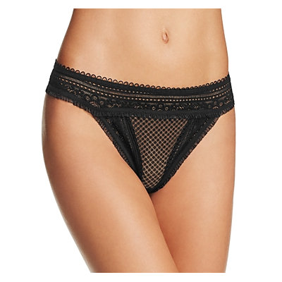 For Love & Lemons Bordeaux Thong #SKPA1148L
