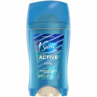 Secret Active Cool Invisible Solid Antiperspirant/Deodorant 2.6 oz. Stick (Pack of 10)