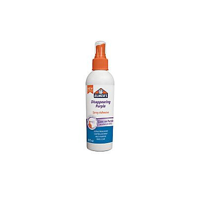 Elmer's® Adhesive Spray, 8 Oz, Disappearing Purple