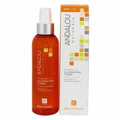 Brightening Illuminating Toner Clementine + C - 6 oz. by Andalou Naturals (pack of 4)