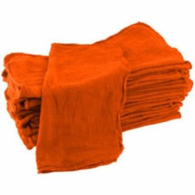 Globe House Product GHP Set of 600pcs Orange Shop Cleaning Towels Rags