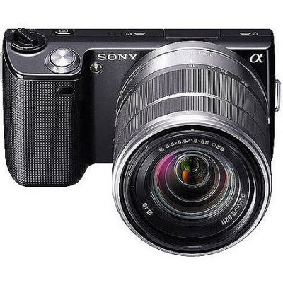Sony Alpha NEX-5 Interchangeable Lens Camera with 18-55mm Lens - Black