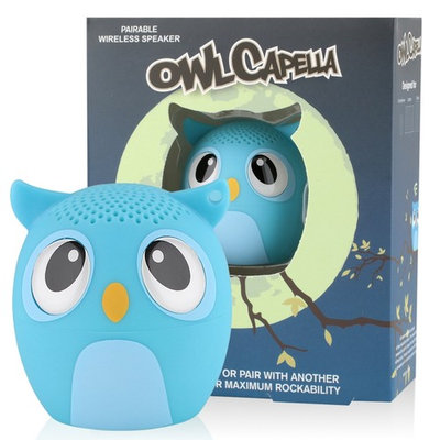 My Audio Pet (TWS) Mini Bluetooth Animal Wireless Speaker with TRUE WIRELESS STEREO TECHNOLOGY _ Pair with another TWS Pet for Powerful Rich Room-filling Sound _ (OWLcapella Blue)
