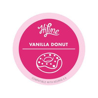 HiLine Vanilla Bean Donut K-Cup Coffee Pods for Keurig® 2.0 Machines
