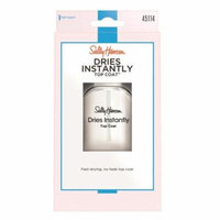 Sally Hansen Dries Instantly Nail Top Coat, Clear (Pack of 8)