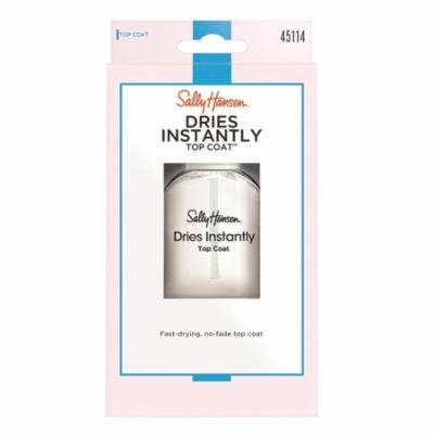 Sally Hansen Dries Instantly Nail Top Coat, Clear (Pack of 8)