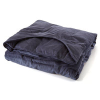 Sommerfly Sleep Tight Weighted Blanket Navy Blue Medium
