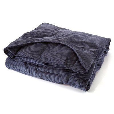 Sommerfly Sleep Tight Weighted Blanket Navy Blue Medium