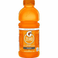 Gatorade G Zero Sugar Sports Drink, Orange, 20 Fl Oz, 12 Ct