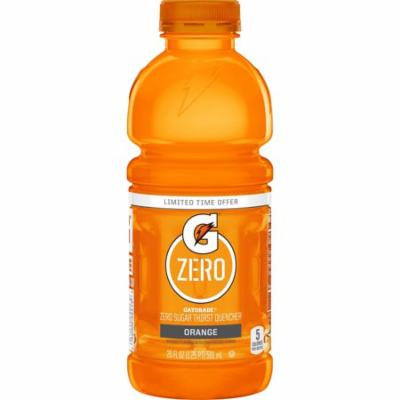 Gatorade G Zero Sugar Sports Drink, Orange, 20 Fl Oz, 12 Ct