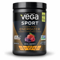 Vega Sport Pre Workout Energizer Powder, Sugar-Free Acai Berry, 4.0 Oz