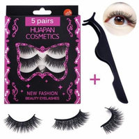 Lady Up 3D Fake Eyelashes Dramatic Deluxe False Lashes Extension with Volume Crisscross Design for Eye Makeup