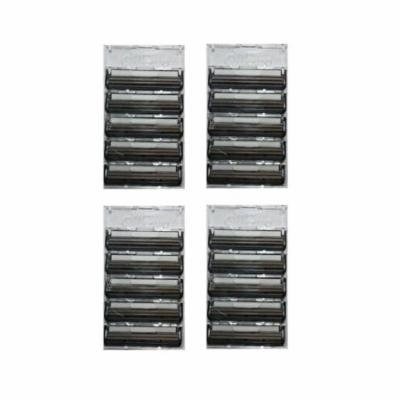 Gillette Atra Plus Refill Razor Blade Cartridges, Bulk Packaging, 20 Count + Makeup Blender Sponge