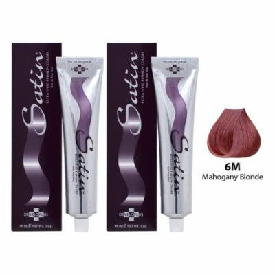 Satin Haircolor 6M Mahogany Blonde (Pack of 2)