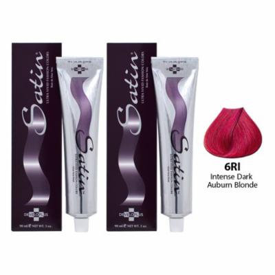 Satin Haircolor 6RI Intense Dark Auburn Blonde (Pack of 2)