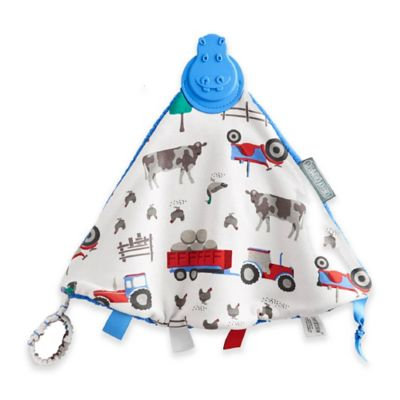 Kalencom Cheeky Chompers Comfortchew Teething Bib - Farmer Joules