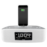 iHome™ iDL44 Dual Alarm Clock Radio with USB Charging Port