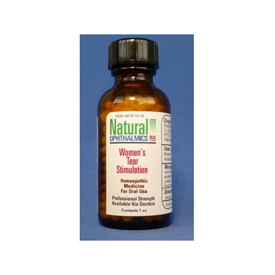 Women's Tear Stimulation Pellets 1 oz by Natural Ophthalmics, Inc
