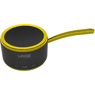 URGE Basics UG-PUMP-GYLW Yellow PUMP Bluetooth Wireless Speaker