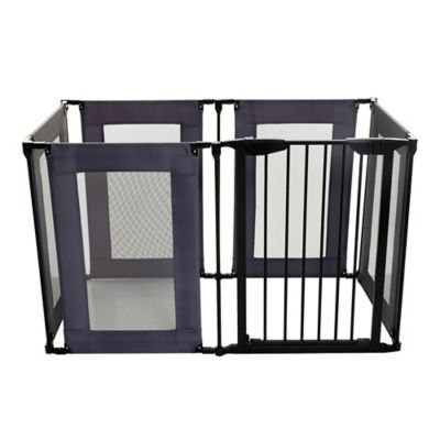 Dreambaby® Brooklyn Converta Play Pen Gate in Black/Grey